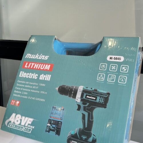 Mukins Lithium Electric Drill – NL-5845 (48VF Max)