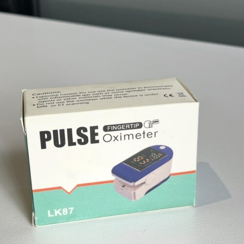 LK87 Fingertip Pulse Oximeter (Oxygen & Pulse Monitor)