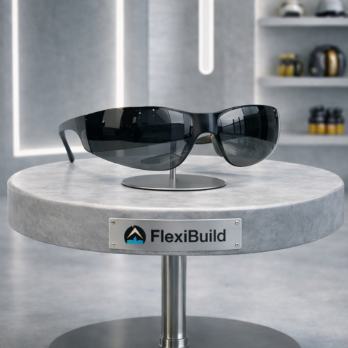 Black Safety Glasses