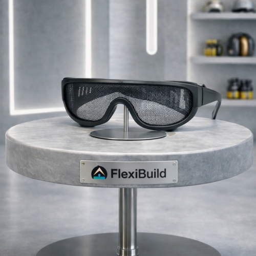 Black Grain Safety Glasses