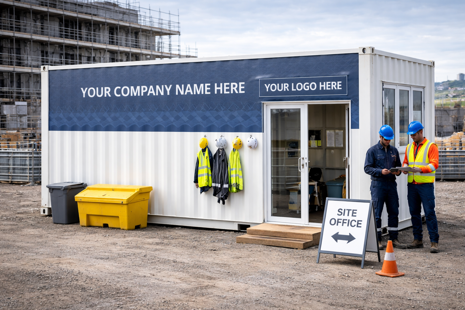 Branded Site Office Container