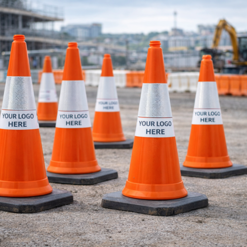 Branded Safety Cones
