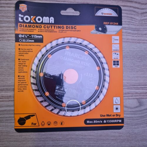 Diamond Cutting Disc (Turbo Cutting)