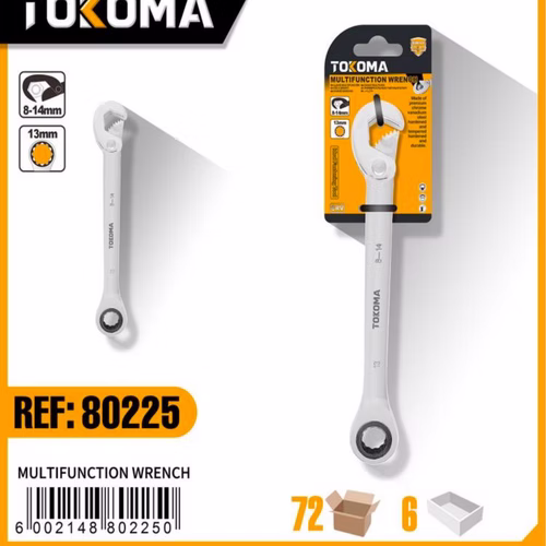 13 Spitch Universal Ratchet Wrench