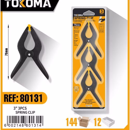 3pcs 3-Inch Nylon Clip