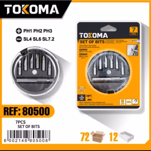 7PCS Screwdriver Bit Set