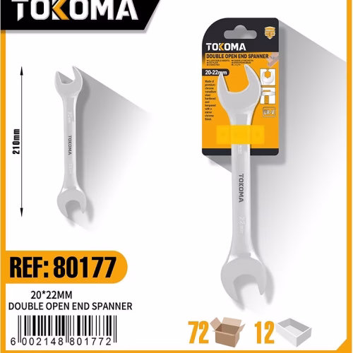 20 x 22mm Open Wrench | Tokoma