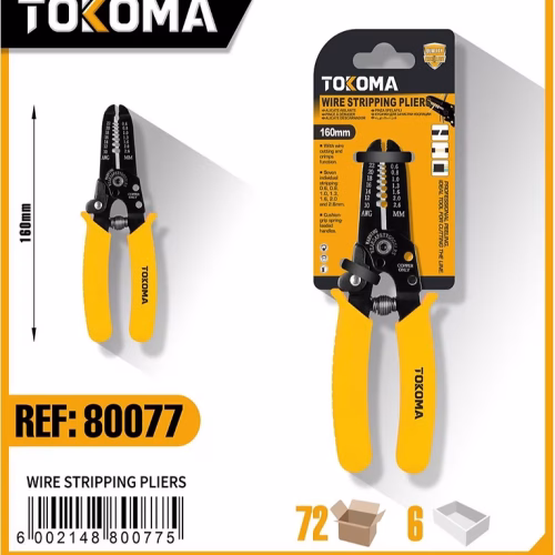 Single-Colour Handle Wire Strippers