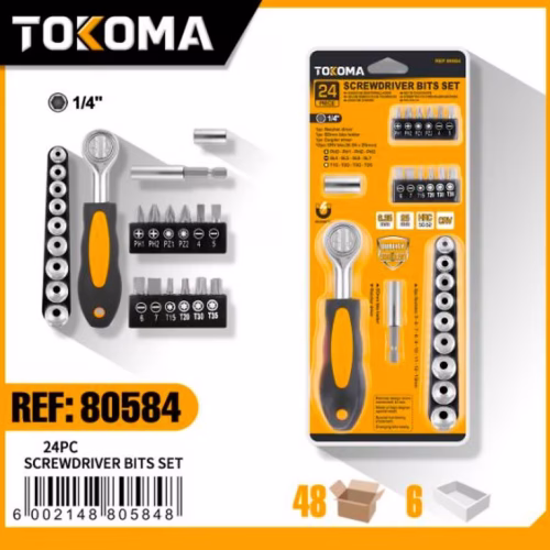 24-Piece Ratchet Tool Set