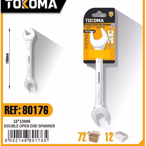 18 x 19mm Open Wrench | Tokoma