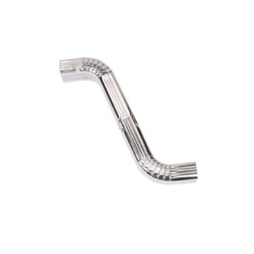 Galvanized Steel Downpipe Square Offset Crimped 100mm x 75mm x 460mm PREMIER