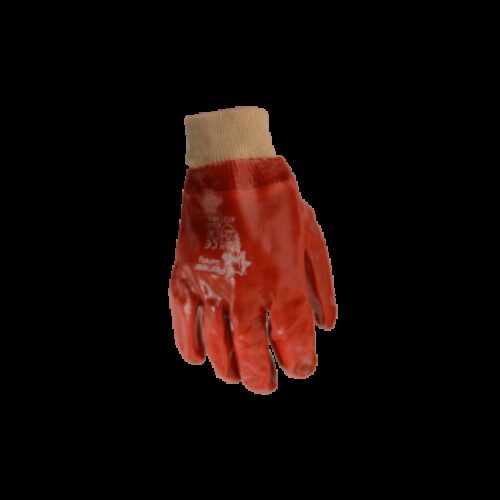 Gloves PVC Knit Cuff 50mm