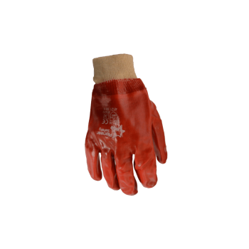 Gloves PVC Knit Cuff 50mm
