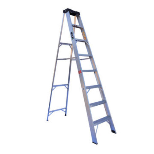 Ladder Aluminium Single Sided A Frame 8 Step