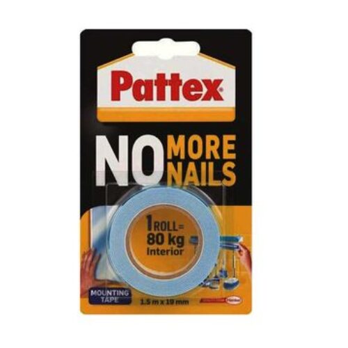PATTEX No More Nails Adhesive Tape 80kg Interior