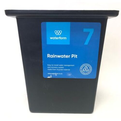 PVC Drain Pit Black WATERFORM