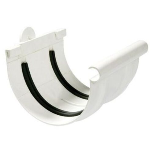 Pvc Half-Round Gutter Connector
