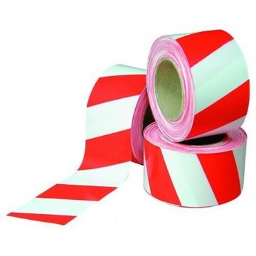 Red and White Barrier Tape / Safety Tape 100m