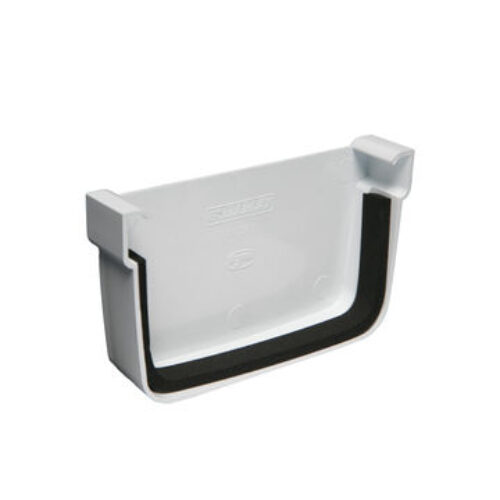 UPVC Gutter Stopend STREAMLINE