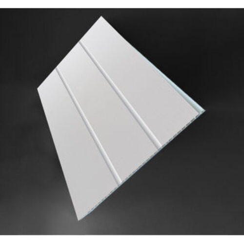 White PVC Ceiling Panel with groove T6mm x W250mm x L3.9m